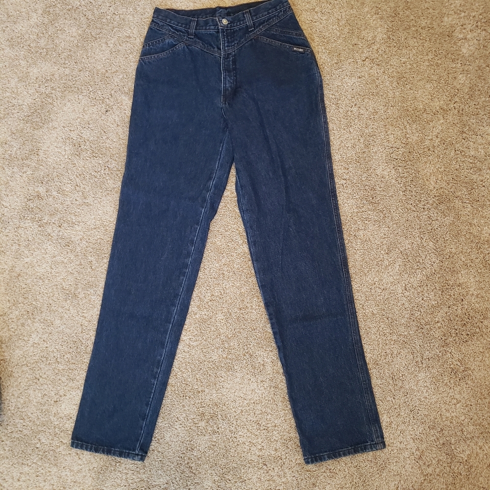 Vintage Rocky Mountain Rockies High Waist Denim Jean Size: 32/13 Long